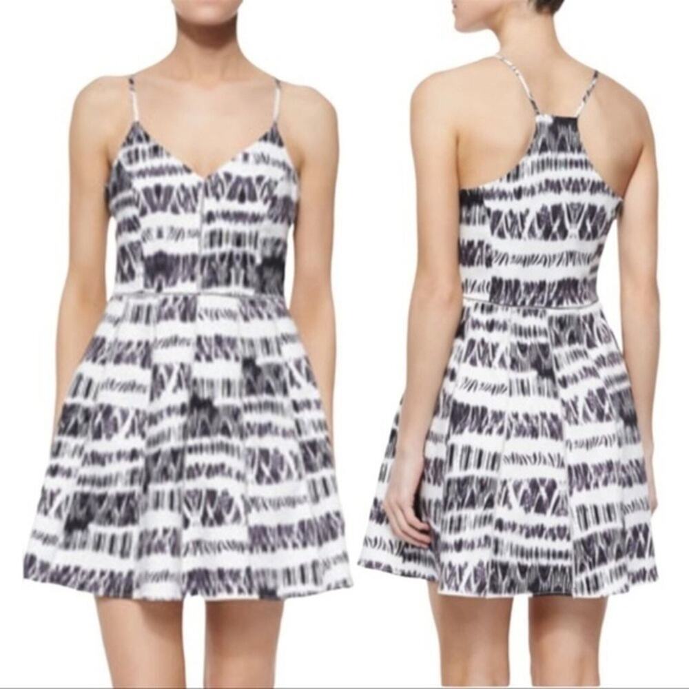 Parker Juliet Graphic Racerback Mini Dress Size Small